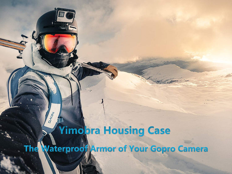 Yimobra Waterproof Housing Case for Gopro Hero 7 Black Hero 6 Hero 5 Hero 2018 Diving Protective Shell 147FT 45M with Bracket Accessories, Action Camera