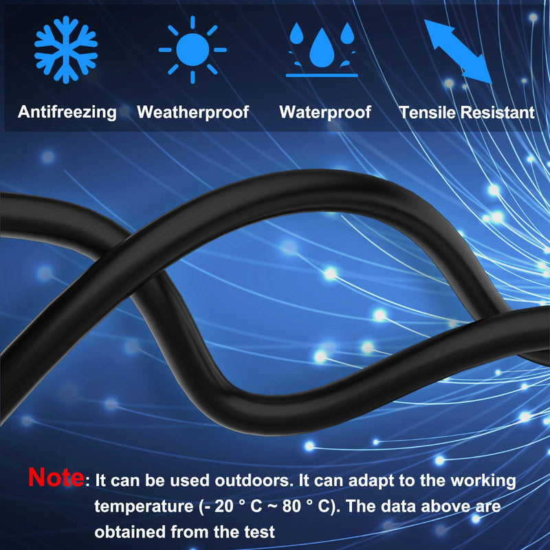 Cat 8 Ethernet Cable 5 ft Shielded, 26AWG Lastest 40Gbps 2000Mhz SFTP Patch Cord, Heavy Duty High Speed Cat8 LAN Network RJ45 Cable- in Wall, Outdoor, Weatherproof Rated for Router, Modem, Gaming Cat8-5ft