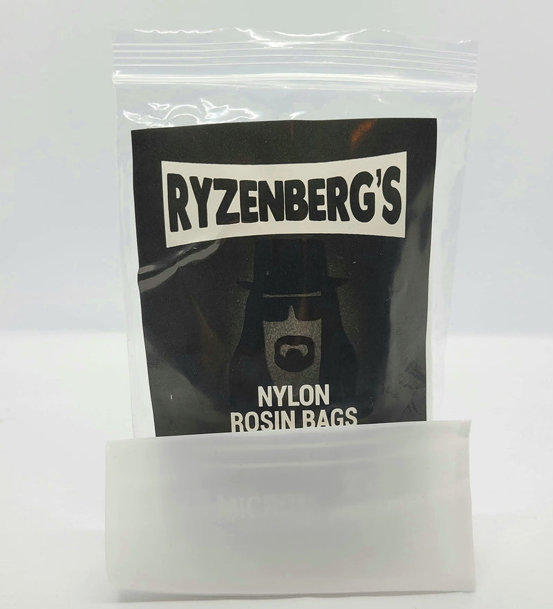 Rosin Press Bags/Rosin Filters (37 Micron/37u) 2" x 4" Inch (20 Pack) By Ryzenberg's Nylon 37 Micron