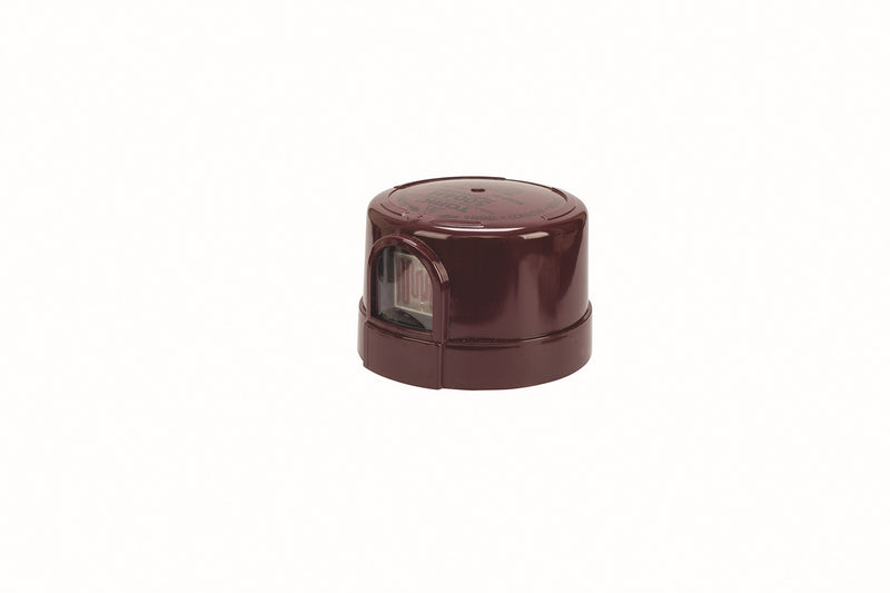 5000M Series Delayed Response Utility Grade MOV Surge Arrestor Photocontrol, 2080-2770VA Ballast, 1" Light Sensor, 3470-4620W Power, 208-277VAC Voltage, Maroon
