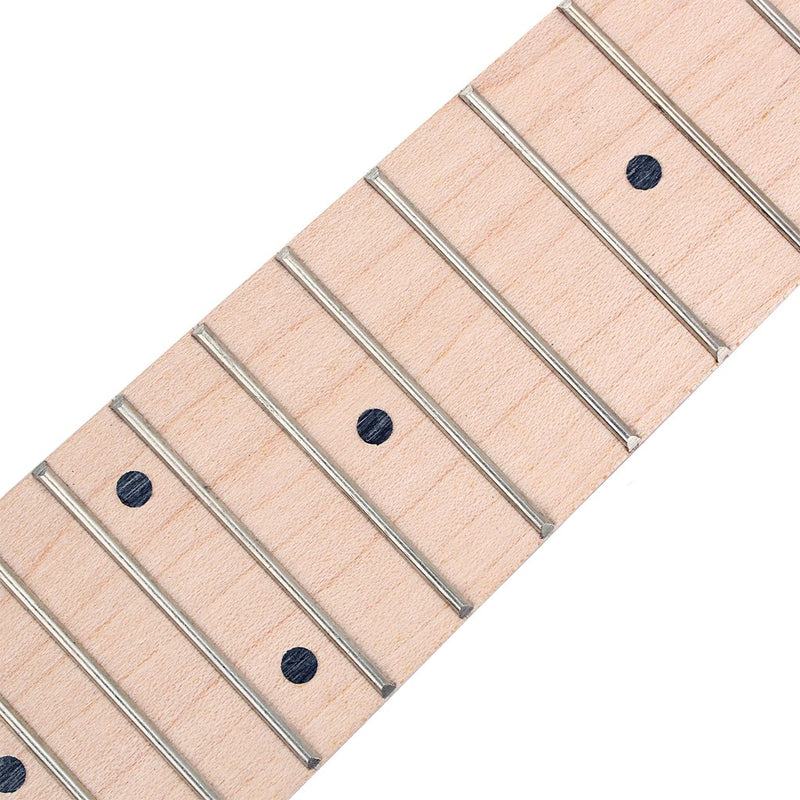 Alnicov 24 Inch Maple Ukulele Fingerboard Fretboard with 18 Frets for Concert Ukulele Replacement parts