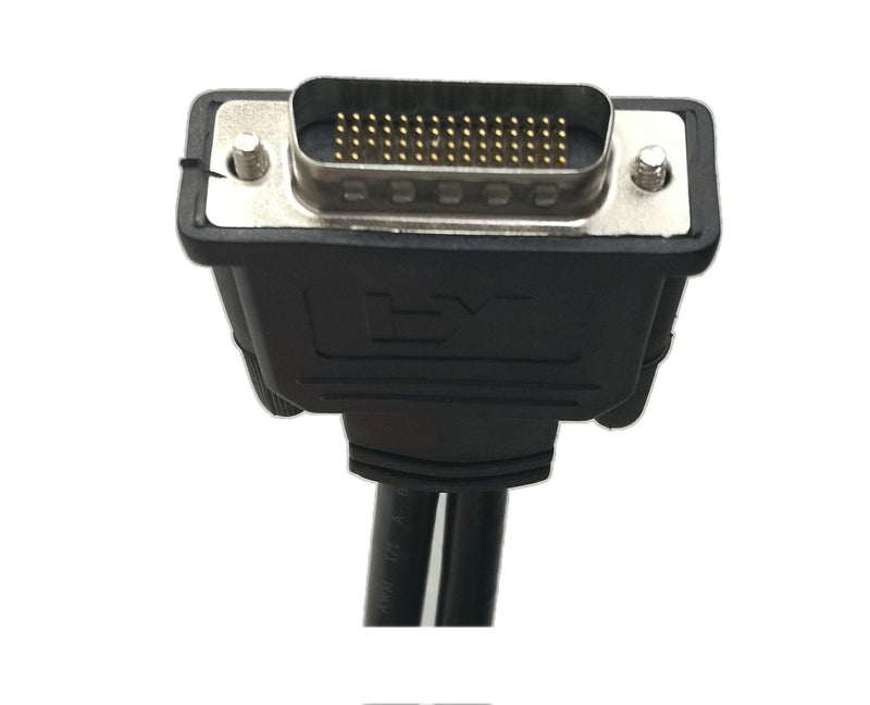 [AUSTRALIA] - zdyCGTime DMS-59 59-Pin Male to Dual VGA Female Y Splitter Video Card Adapter Cable for Matrox Molex ATI Nvidia Lenovo Hp Dell Computer-10inch 