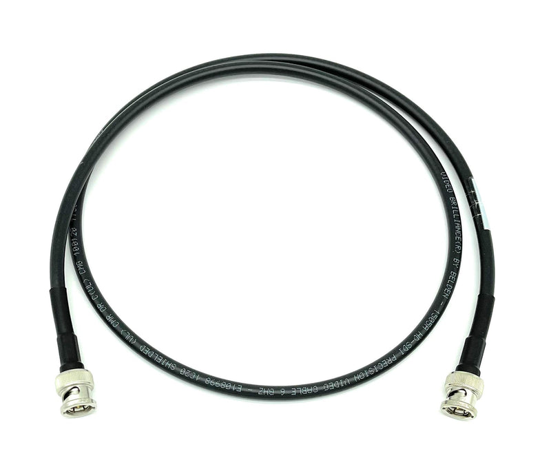 AV-Cables 3G/6G HD SDI BNC Cable Belden 1505A RG59 - Black (10ft) 10ft