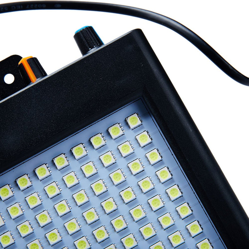 [AUSTRALIA] - XKCL Mini Strobe Light,Super-Bright RGB/White Strobe Light With 108 Mini LEDs Auto Sound Activated OR Adjustable Flash Speed Control Mode(White) 108 Led Strobe-White 