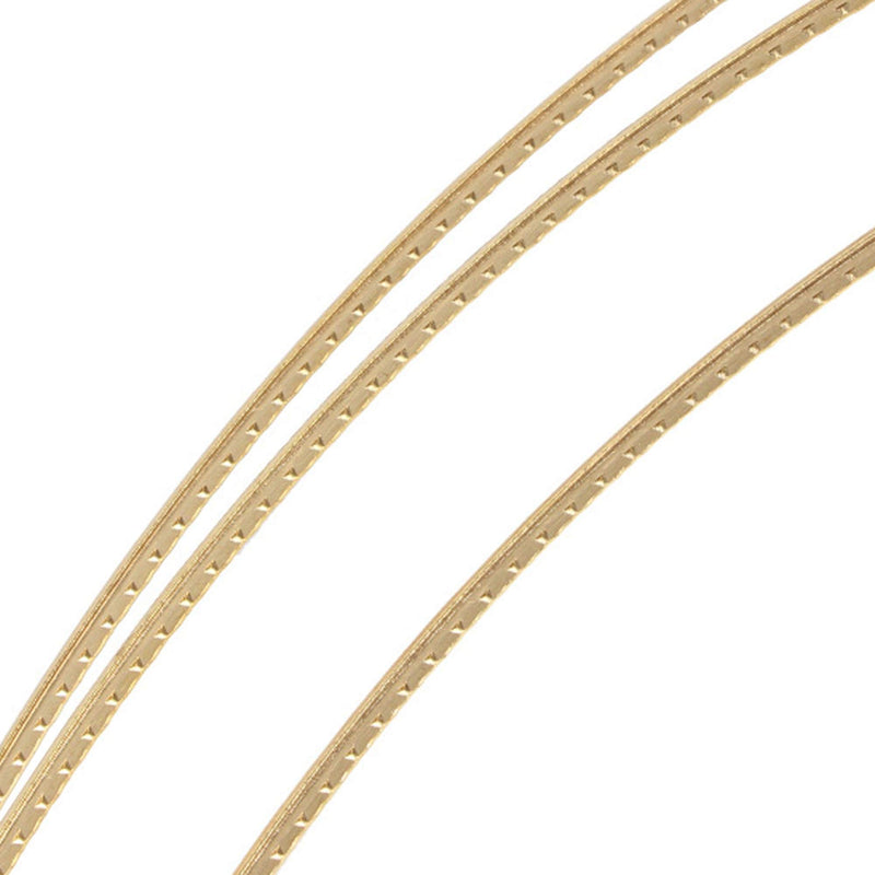 lovermusic Lovermusic Brass alloys 2.43M Acoustic Guitar Fret wire Fretwire 2.3mm Gold NEW