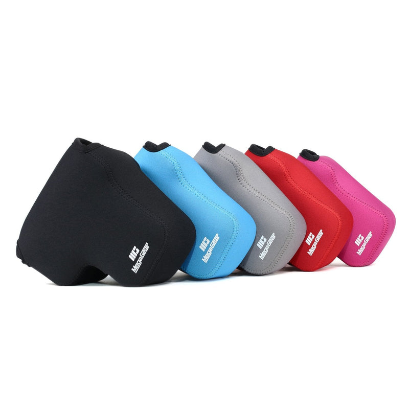 [AUSTRALIA] - MegaGear Ultra Light Neoprene Camera Case Compatible with Sony Cyber-Shot DSC-RX10 IV, DSC-RX10 III Black 