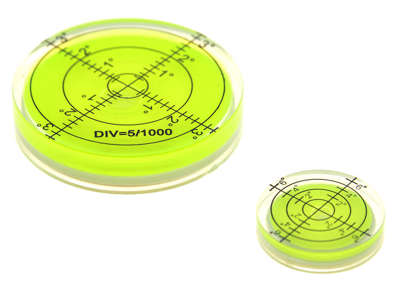 PROtastic Large & Small Spirit Level Bubbles - Easy to See, Great for Panoramic Photography