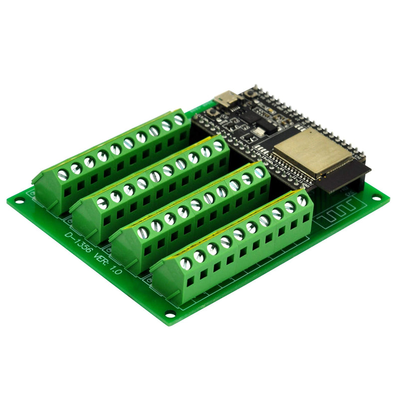 Screw Terminal Block Breakout Module Board for ESP32-DevKitC
