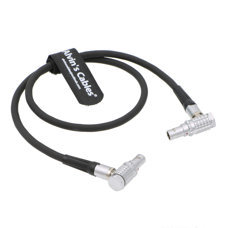 [AUSTRALIA] - Alvin's Cables Teradek Bond ARRI Alexa Camera Power Cable 2 Pin Male Right Angle to 2 Pin 45cm right angle to right angle 