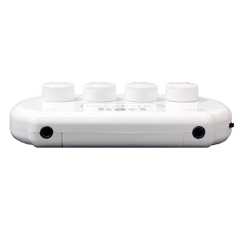 [AUSTRALIA] - Maker hart Just Mixer S - 3 channel 3.5mm stereo input/output Mini Audio Mixer Battery/USB Powered Portable Pocket Audio Mixer 