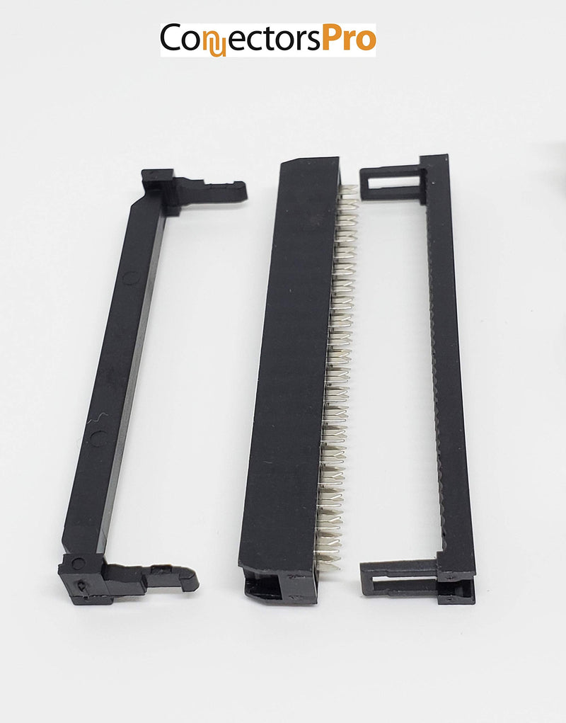 PC Accessories - Connectors Pro 25-Pack 2X20 40P 2.54mm 0.1" Pitch Dual Rows IDC Sockets for Standard Flat Ribbon Cable, 40 Pins FC Female Connector