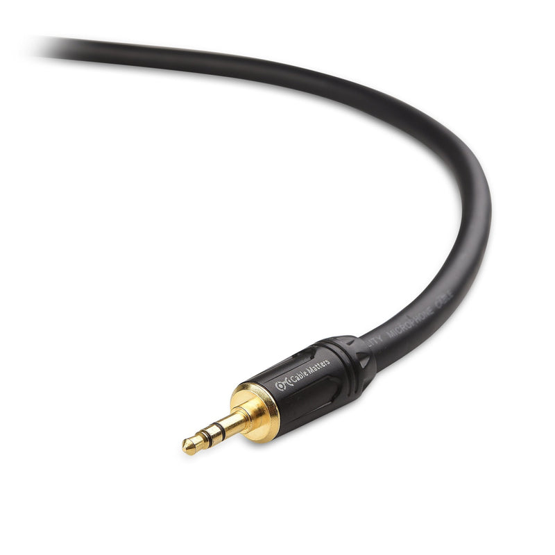 Cable Matters (1/8 Inch 3.5mm to XLR Cable 3 ft Male to Male (XLR to 3.5mm Cable, XLR to 1/8 Cable, 1/8 to XLR Cable) 3 Feet