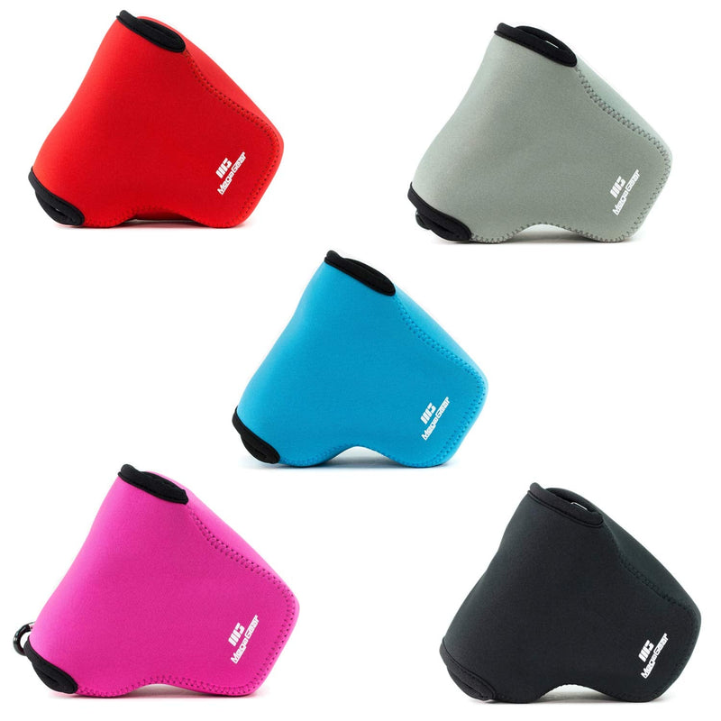MegaGear Ultra Light Neoprene Camera Case Compatible with Canon PowerShot G3 X Red