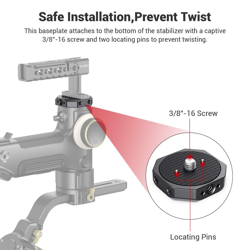 SmallRig Baseplate for ZHIYUN Crane 3S Handheld Stabilizer 2855