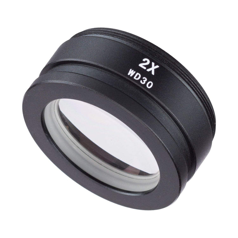 Vision Scientific VAF20 2X Barlow Lens for Stereo/Industrial Microscopes (48mm) (Suitable for VS-1F VS-2F VS-3F VS-5F VS-7F VS-8F VS-9F Series)