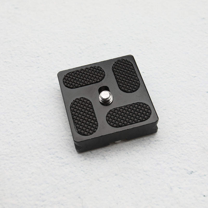 2Pcs 40mm Quick Release Plates PU40 Camera Camcorder Tripod Ballhead QR Plate Holder with 1/4Inch Screw Universal