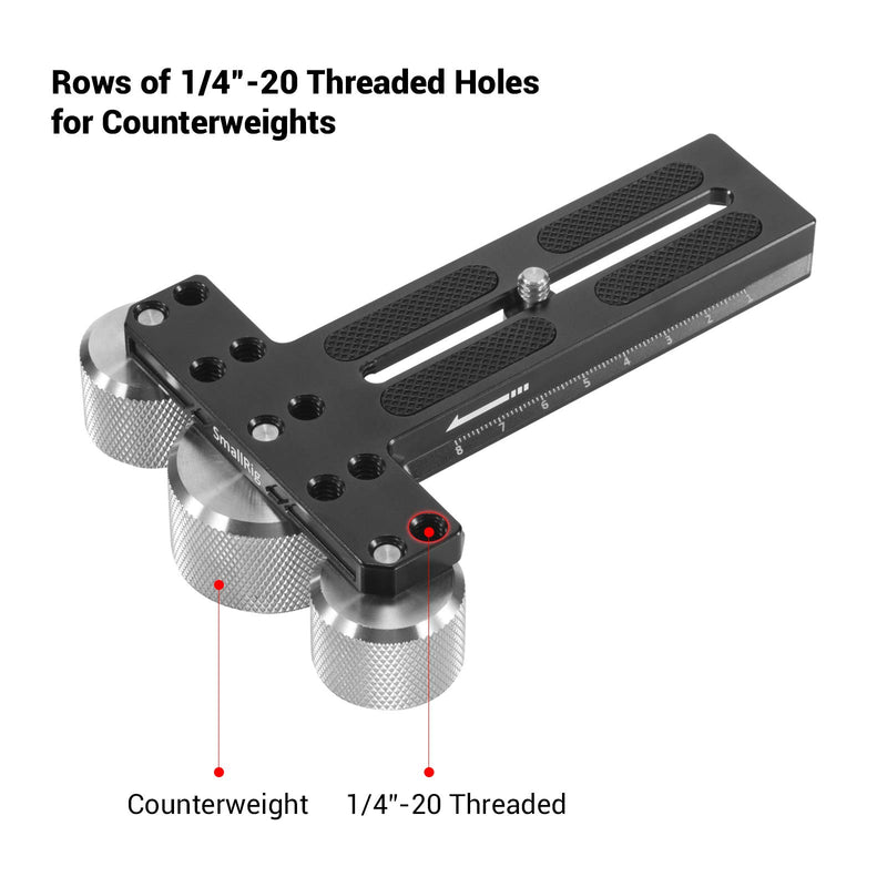 SMALLRIG Counterweight Mounting Plate for DJI Ronin SC Gimbal - BSS2420