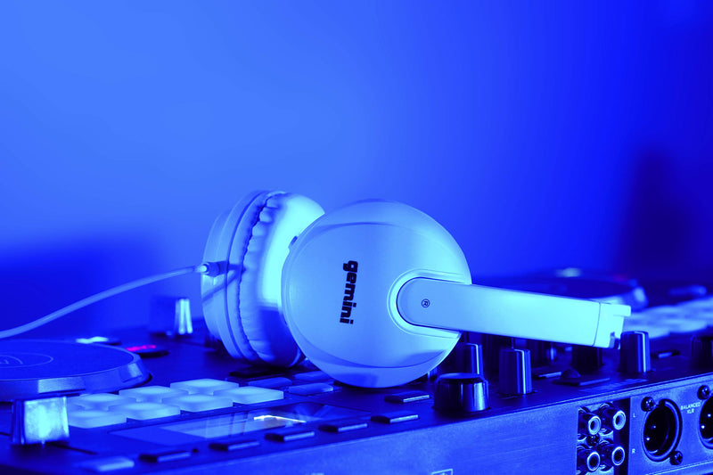 GEMINI Professional DJ Headphone White