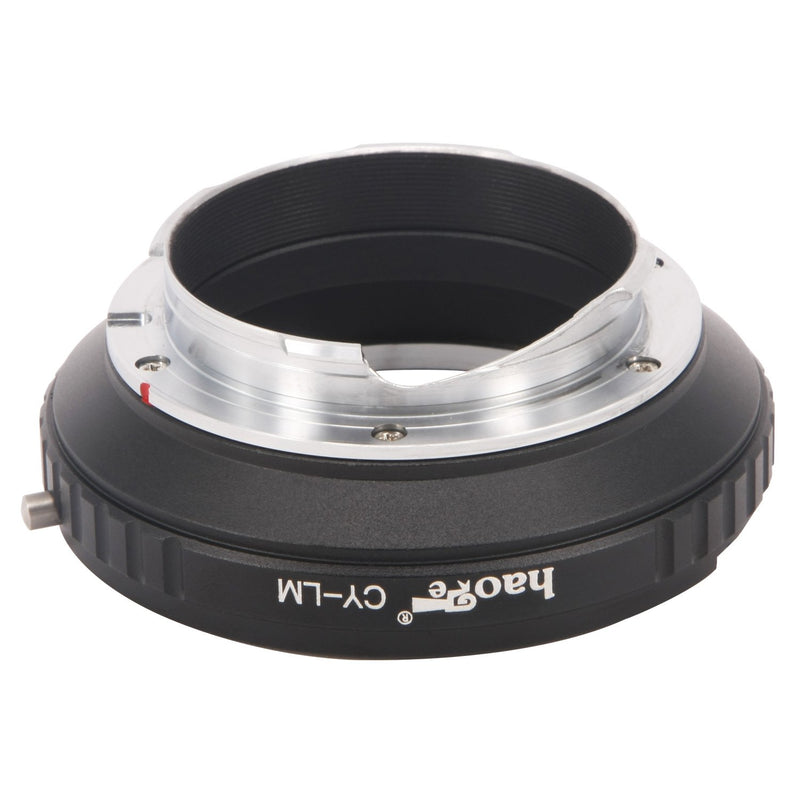 Haoge Lens Mount Adapter for Contax/Yashica C/Y CY Lens to Leica M LM Mount Camera Such as M240, M240P, M262, M3, M2, M1, M4, M5, M6, MP, M7, M8, M9, M9-P, M Monochrom, M-E, M, M-P, M10, M-A