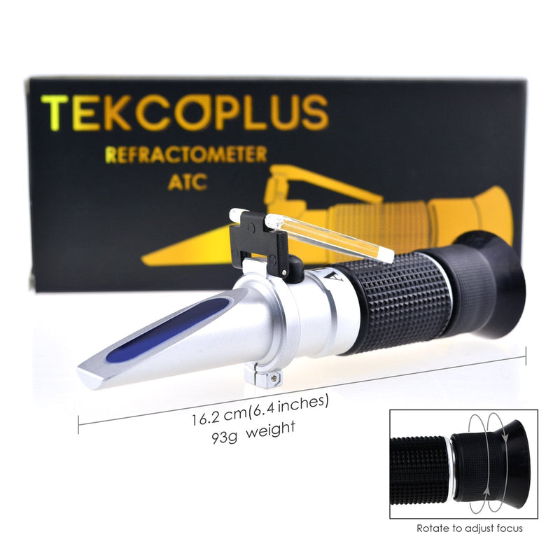 Car Antifreeze System Glycol Propylene Ethylene Battery Acid 1.10 – 1.40 kg/l Cleaning -40~0°C Windshield Fluid Refractometer Automatic Temperature Compensation ATC (°C)