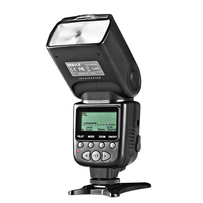 Meike MK950N TTL Camera Flash Speedlite Compatible with Nikon D5300 D7100 D7000 D5200 D5000 D3500 D3100 D3200 D600 D90 D80 Z6 Z7 etc