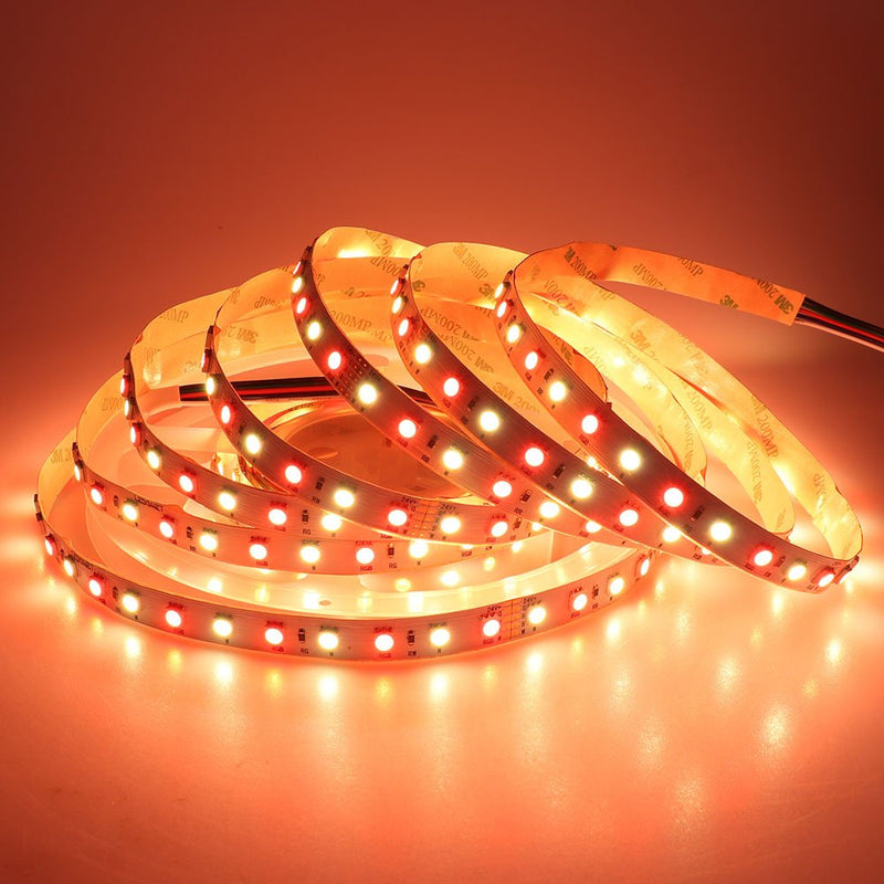 [AUSTRALIA] - LEDENET 16.4FT Super Bright LED Light Strip SMD 5050 24V RGB Warm White 360LEDs Flexible RGBWW LED Rope Light 5M Rgb+warm White Non-waterproof 