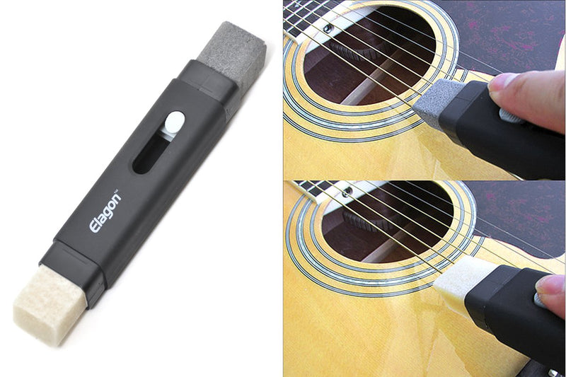 Elagon UK (+3) Pro Care Kit + 3 items – Top Quality Guitar Cleaning and Maintenance Kit Containing all the Essential Guitar Tools to Keep Your Guitar Clean and Properly Set Up For Best Playing Smoothness and Speed! The Perfect Maintenance and Setup Too...
