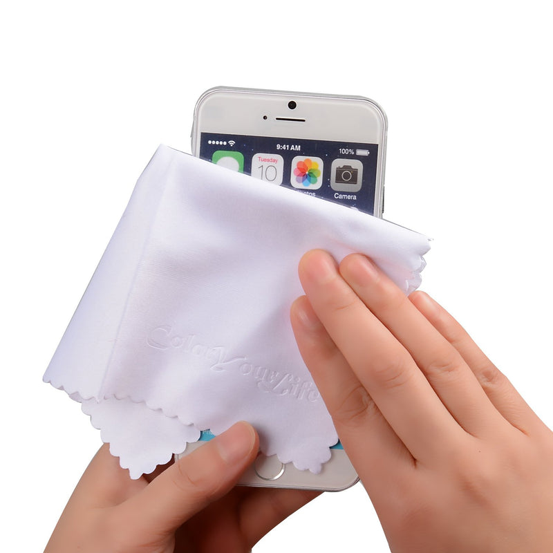 ColorYourLife 7 Capacitive Stylus/Styli Touch Screen Pens for iPhone X XS XR iPhone 8 7 6 5s Smart Phones iPod Touch 5 iPad Pro, and Tablets with 3 Microfiber Cloths