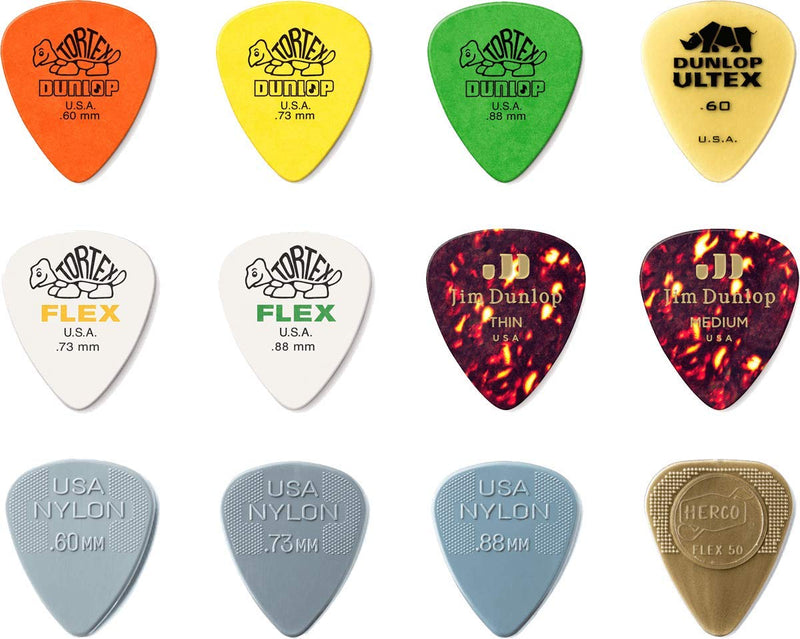 Jim Dunlop Acoustic Variety Pack Guitar Picks (PVP112)