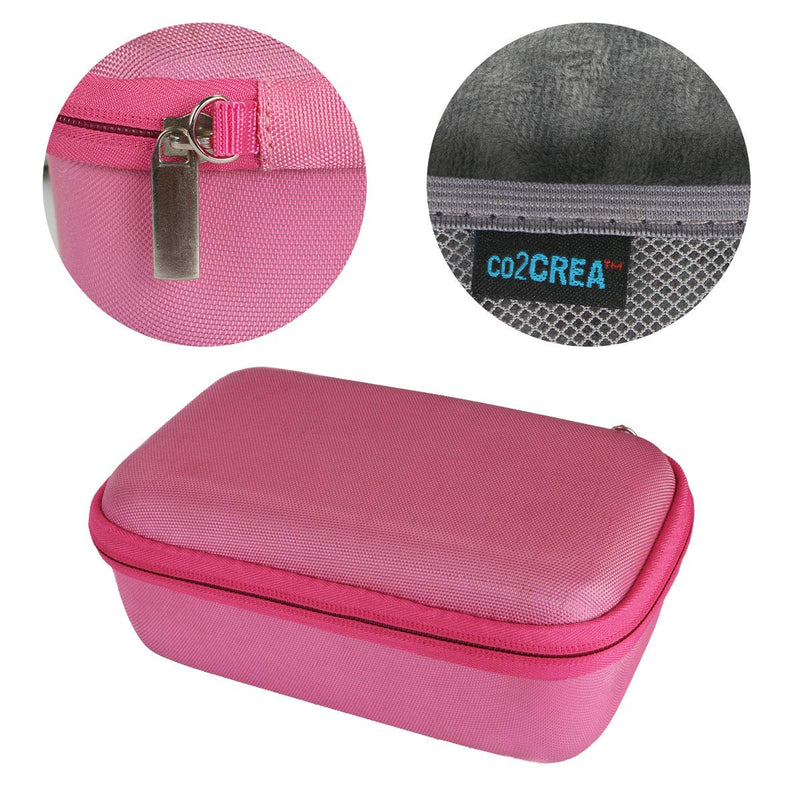 co2crea Hard Travel Case Replacement for VTech Kidizoom Duo Selfie Camera (Pink Case) Pink Case