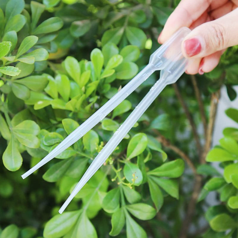 Othmro 200Pcs 1ml Disposable Plastic Transfer Pipettes,Calibrated Dropper Clear Pipettes Liquid Dropper Suitable for Ear Eye Essential Oils Makeup, Science Laboratory, DIY Art 149mm Length 149mm 200Pcs