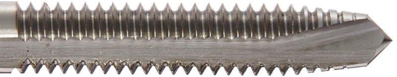 Kodiak Cutting Tools KCT207722 USA Made Spiral Point Plug Tap, 2 Flute, 8 Diameter x 32 TPI, Ground Threads, High Speed Steel, 8-32 Size