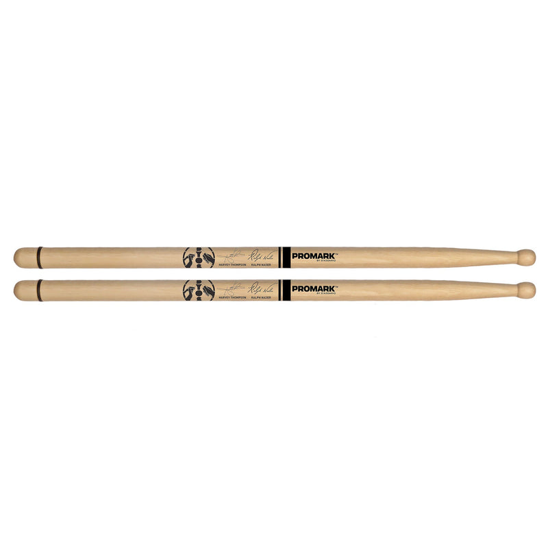 Promark TXDCBYOSW "Bring Your Own Style" BYOS Drumsticks, Hickory Oval Wood Tip BYOS Marching Hybrid