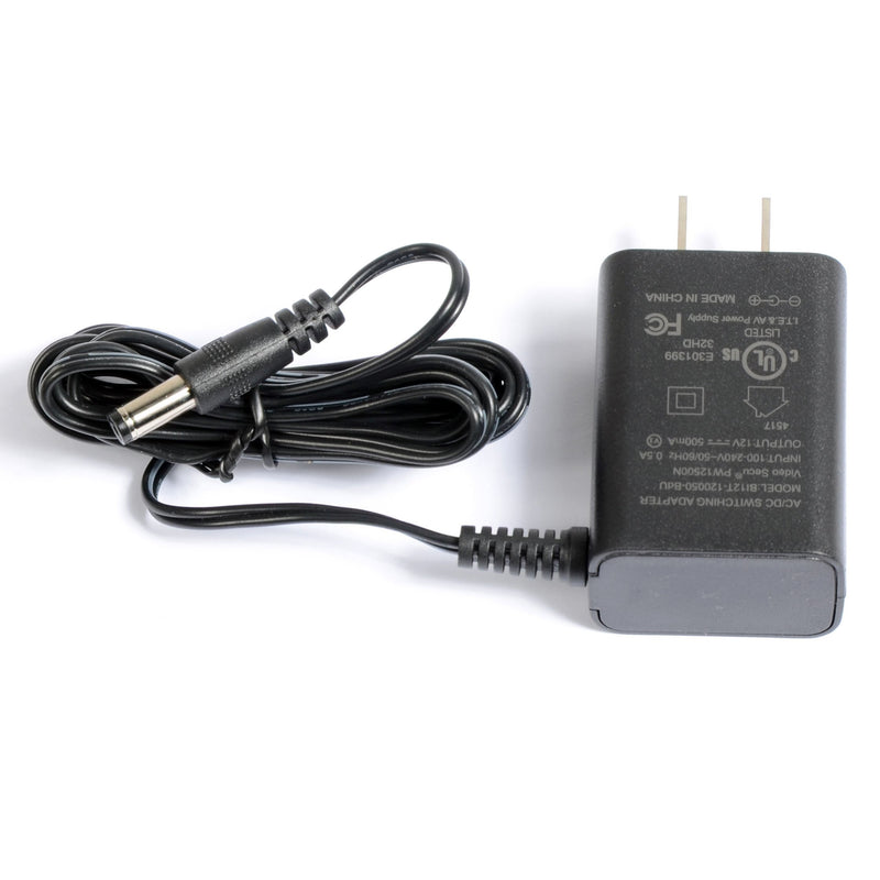 VideoSecu Power Supply 12V DC 500MA Regulated CCTV Security Camera AC to DC Power Adapter WVM