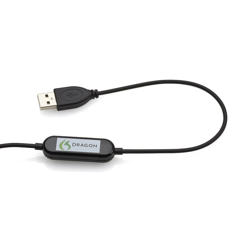 Nuance Dragon USB Headset, Dictate Documents and Control your PC – all by Voice, [PC Disc]