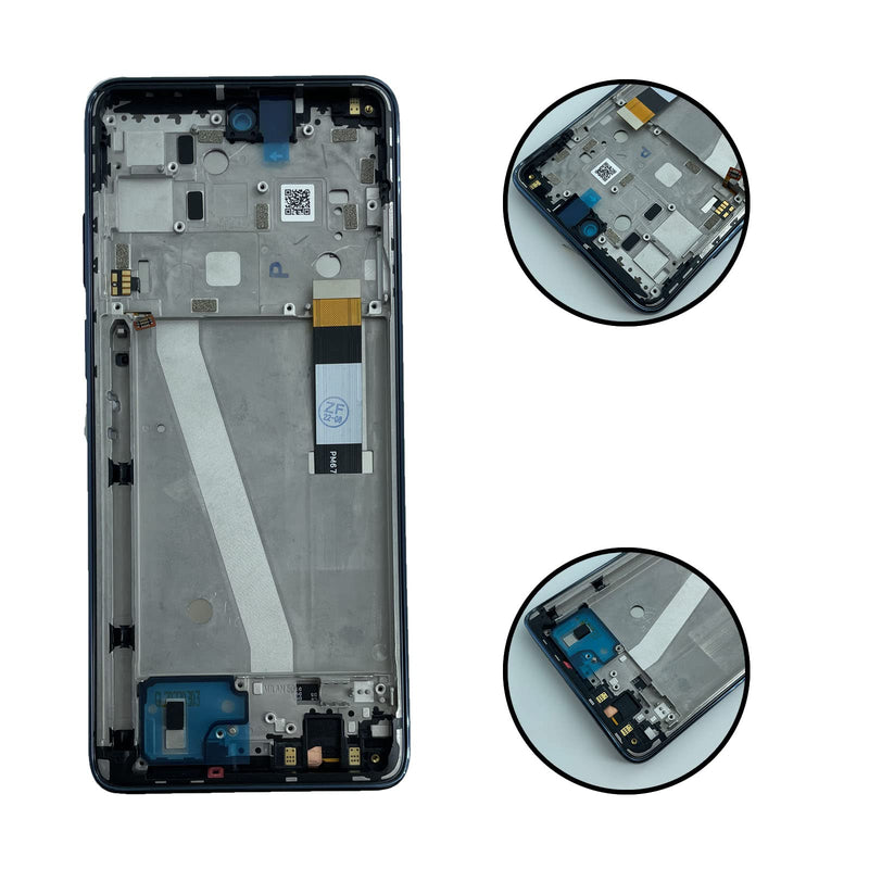 Ygpmoiki for Motorola Moto G Stylus 5G 2022 XT2215-1 XT2215-2 XT2215-3 XT2215-4 LCD Display Touch Screen Panel Digitizer with Frame Replacement Blue,6.8"