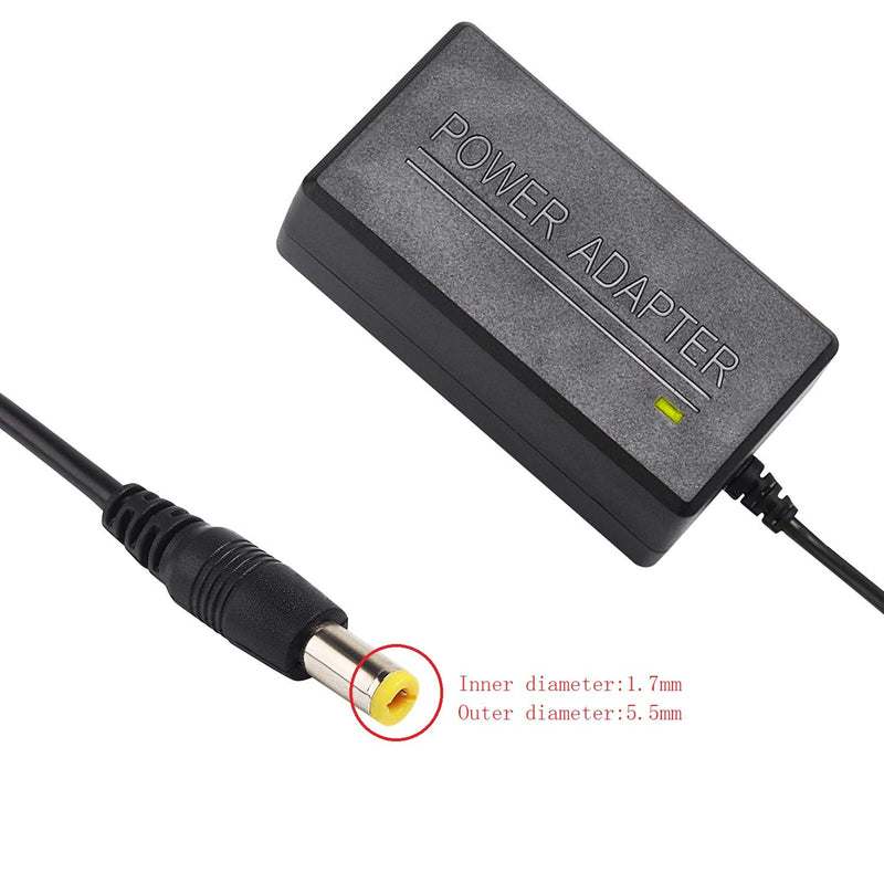 Molshine Compatible (9.8ft Cable) 9V AC DC Power Adapter AD5 Charger WTAD5 AD5 AD-5 AD5MR AD-5MR AD5UL AD-5UL AD-5EL AD-5MLE, Fit for Casio Piano Keyboard (CA CT CTK MA MT PRO LK WK HT Series & etc.)