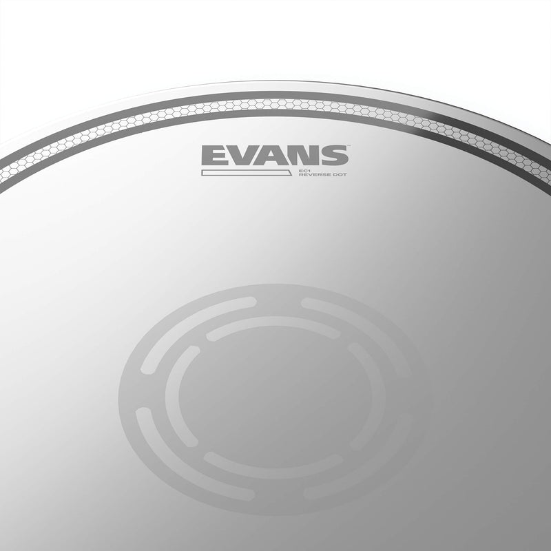 Evans EC1 Reverse Dot Snare Batter Drum Head, 13 inch