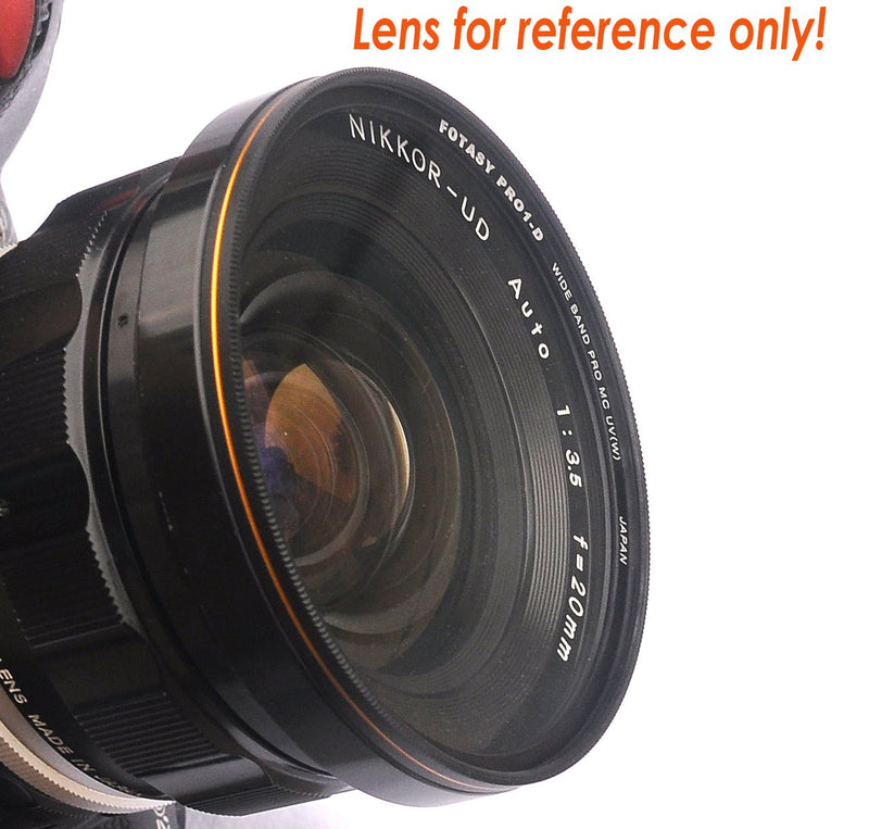 Fotasy 82mm Ultra Slim UV Protection Lens Filter, Nano Coatings MRC Multi Resistant Coating Oil Water Scratch, 16 Layers Multicoated 82mm UV Filter Black