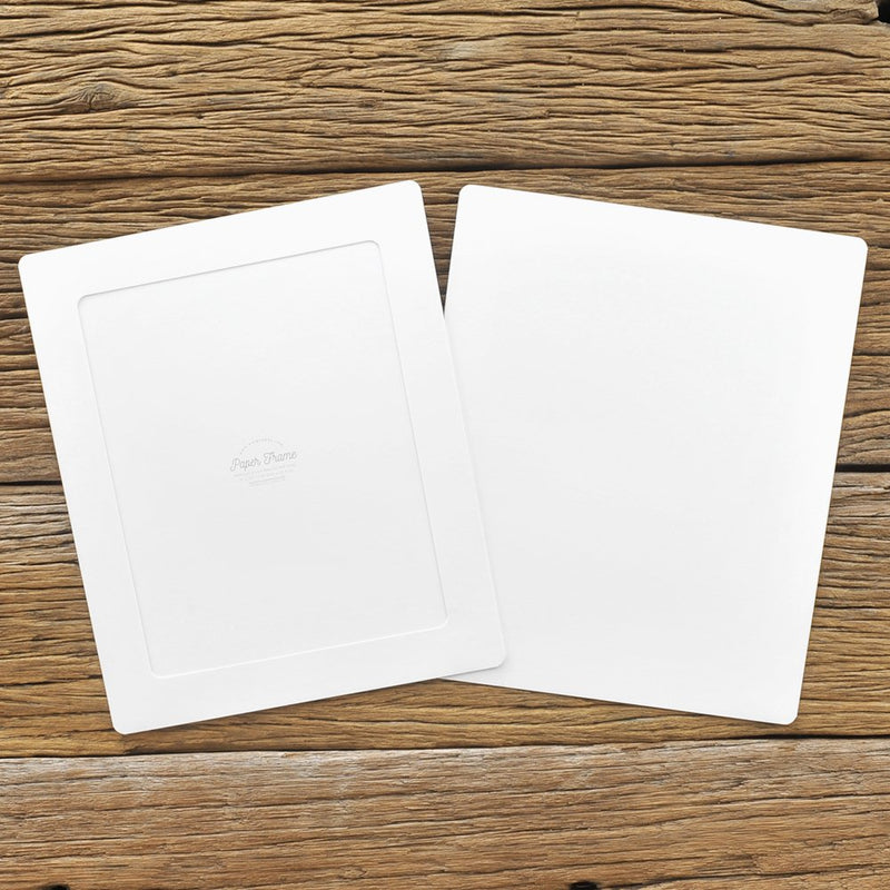 Monolike Paper Photo Frames A4 White 10 Pack - Fits A4" Pictures A4 White 10p