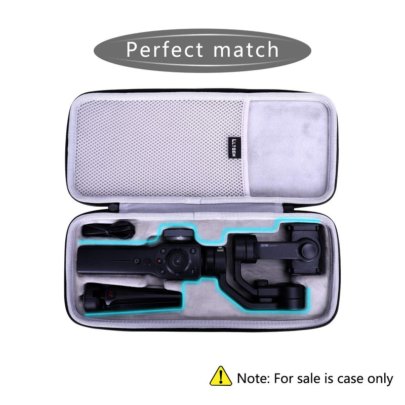 LTGEM EVA Hard Case for Zhiyun Smooth 4 3-Axis Smartphone Gimbal Stabilizer - Travel Protective Carrying Storage Bag