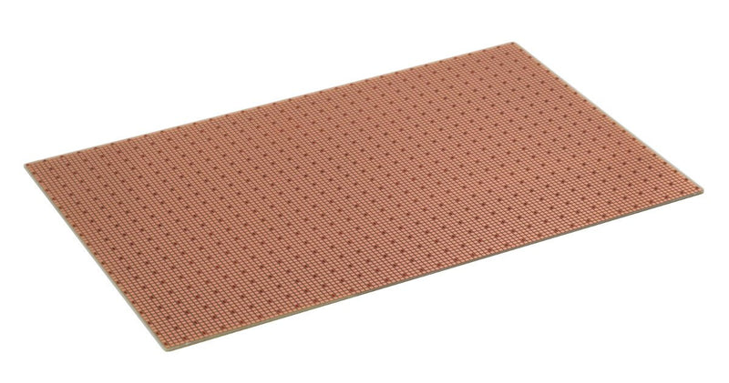 SP3T-50X50-G-PTH SMTpads-3U-Thin, Plated Holes to Ground Plane, 50x50mil Pads, 2 Sided PCB, 3.94 x 6.30 in (100 x 160 mm)