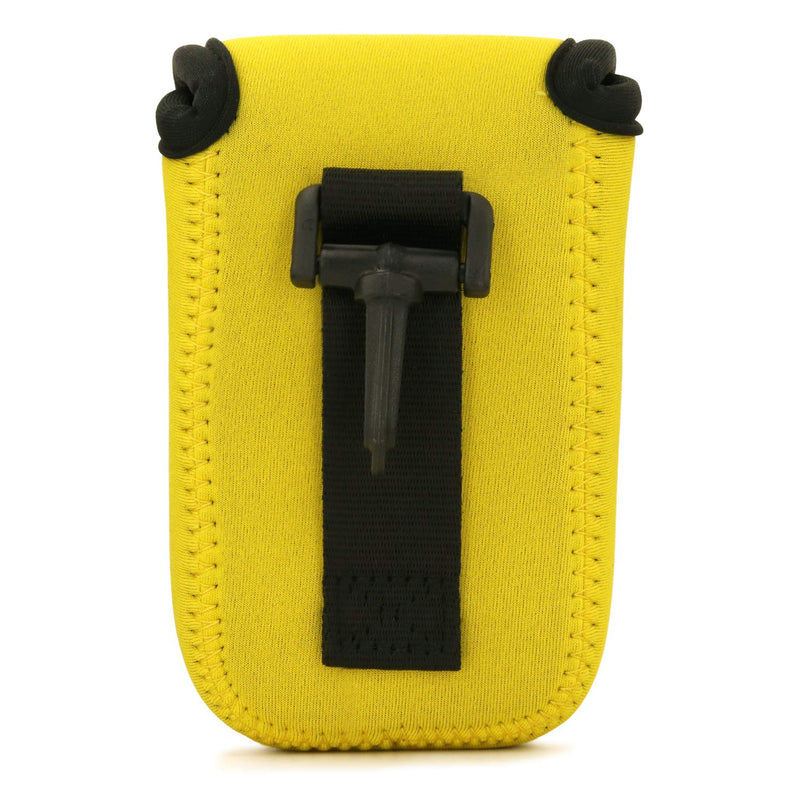 MegaGear MG1854 Ultra Light Neoprene Camera Case Compatible with Panasonic Lumix DC-ZS80, DC-ZS70, DMC-ZS60 - Yellow