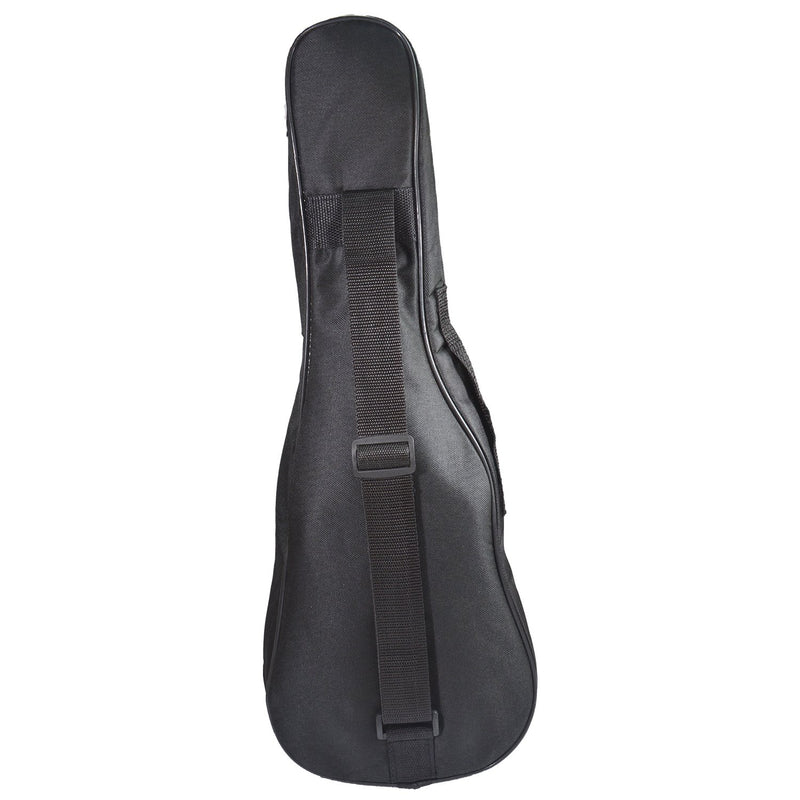 Majowir Concert Ukulele Case Black Ukulele Padding Bag for 24 Inch Ukulele