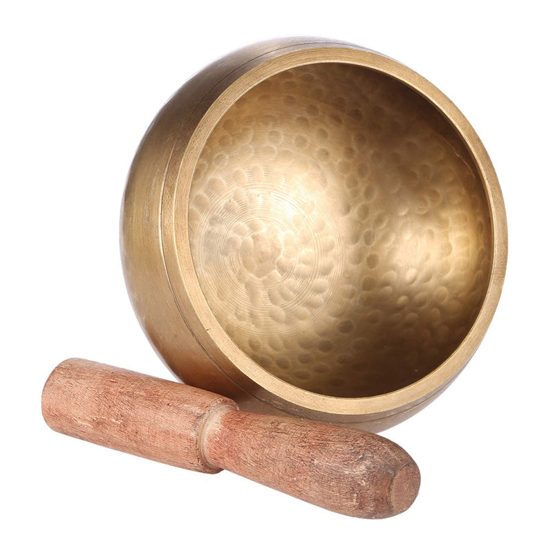 Btuty 3 Inch Handmade Tibetan Bell Metal Singing Bowl with Striker for Buddhism Buddhist Meditation Healing Relaxation Yoga