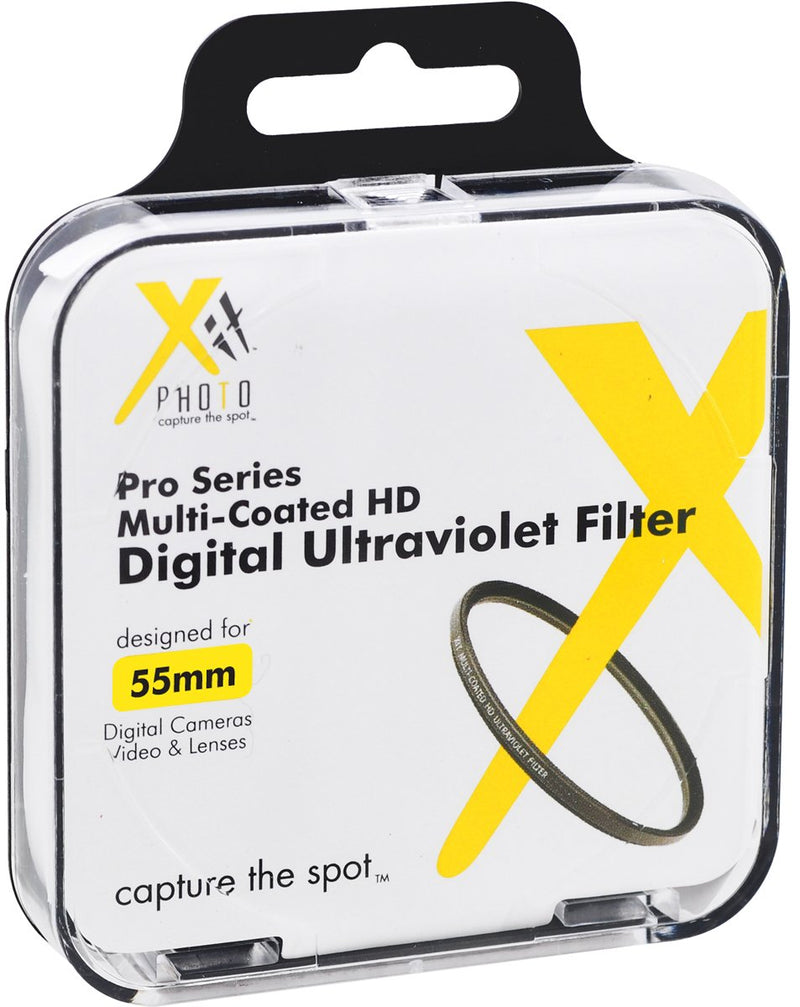 Xit XT55UV 55 Camera Lens Sky and UV Filters 55Mm