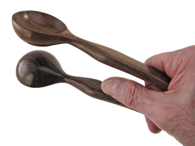 Pea Patch Teak Musical Spoons (Gumbo Style), Long - w/free instruction booklet