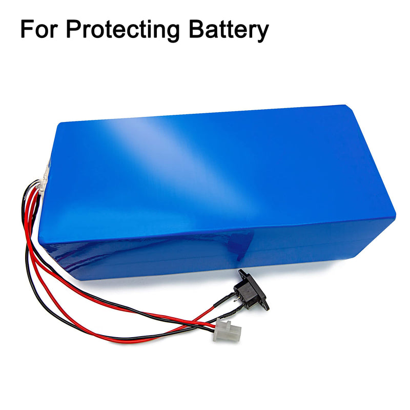 MECCANIXITY Battery Wrap PVC Heat Shrink Tubing 280mm Flat 2m Blue Good Insulation for Battery Pack