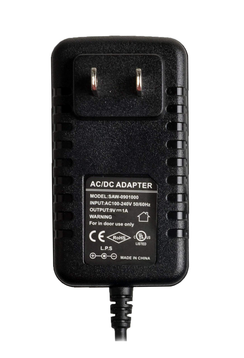 AZOR Pedal Power Supply with 8 Way Chain Cable Use for Pedal Output to 1000ma 9V DC 1A Negative Tip Guitar Effect Pedal AP02