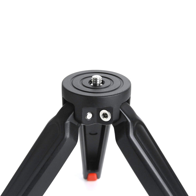 Tabletop Tripod Mini Desktop Travel Tripod Aluminum Alloy with 360 Degree Ball Head and Quick Release Plate Lightweight and Portable Compatible withCompact Cameras DSLRS/Smartphone/Action Cameras